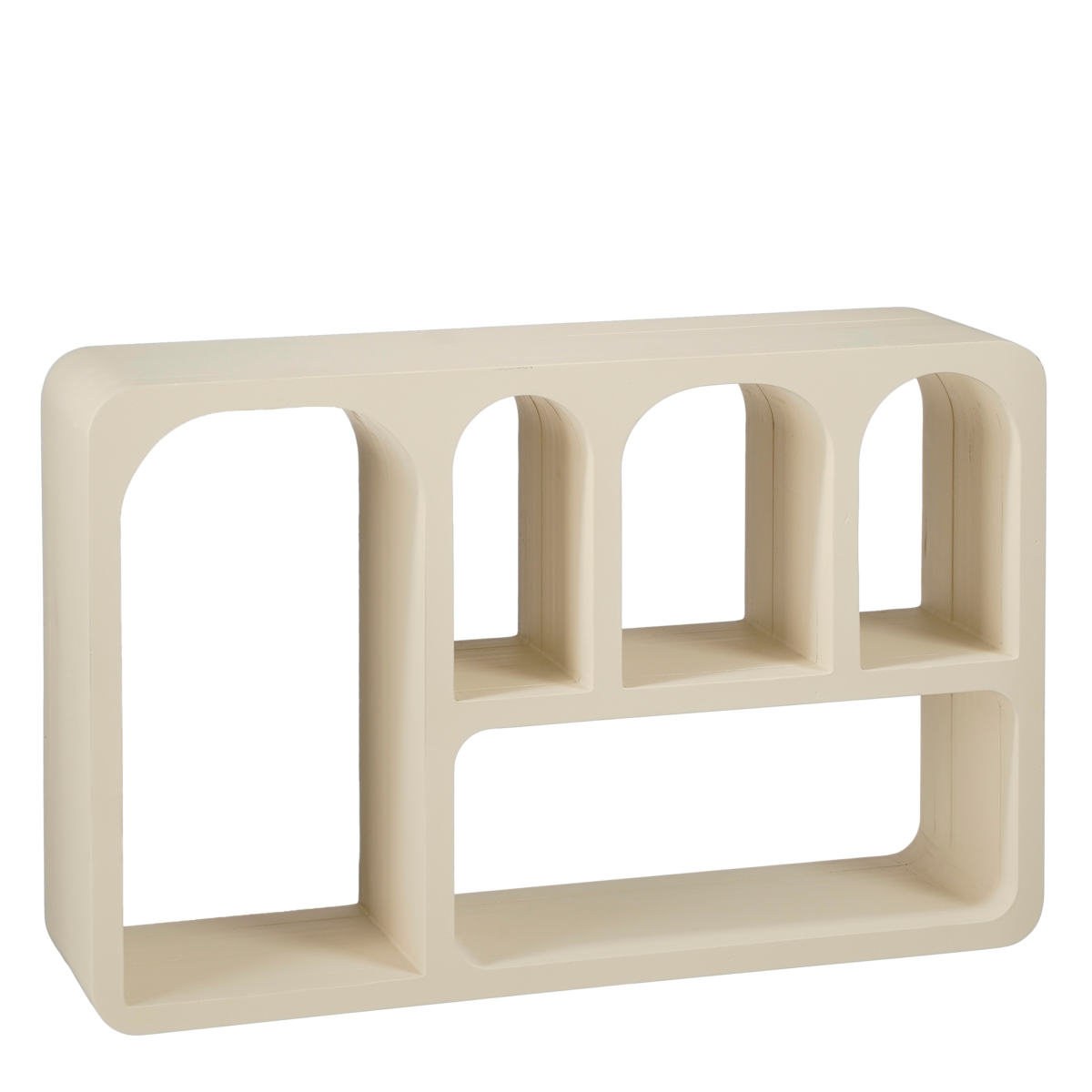 Frati Wandschrank – L60 x B15 x H38 cm – FSC 100 % – gebrochenes Weiß