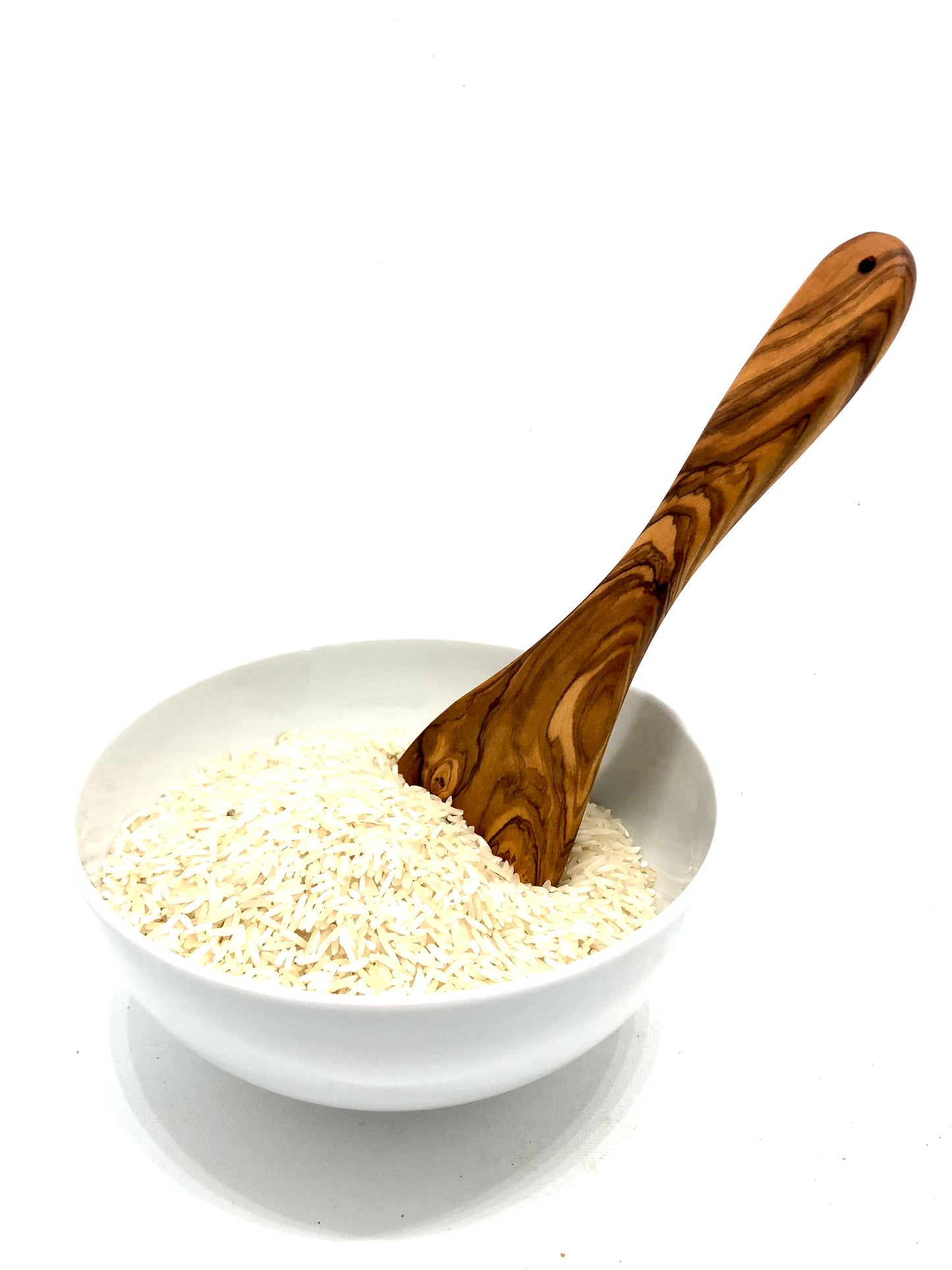 Reislöffel aus Olivenholz