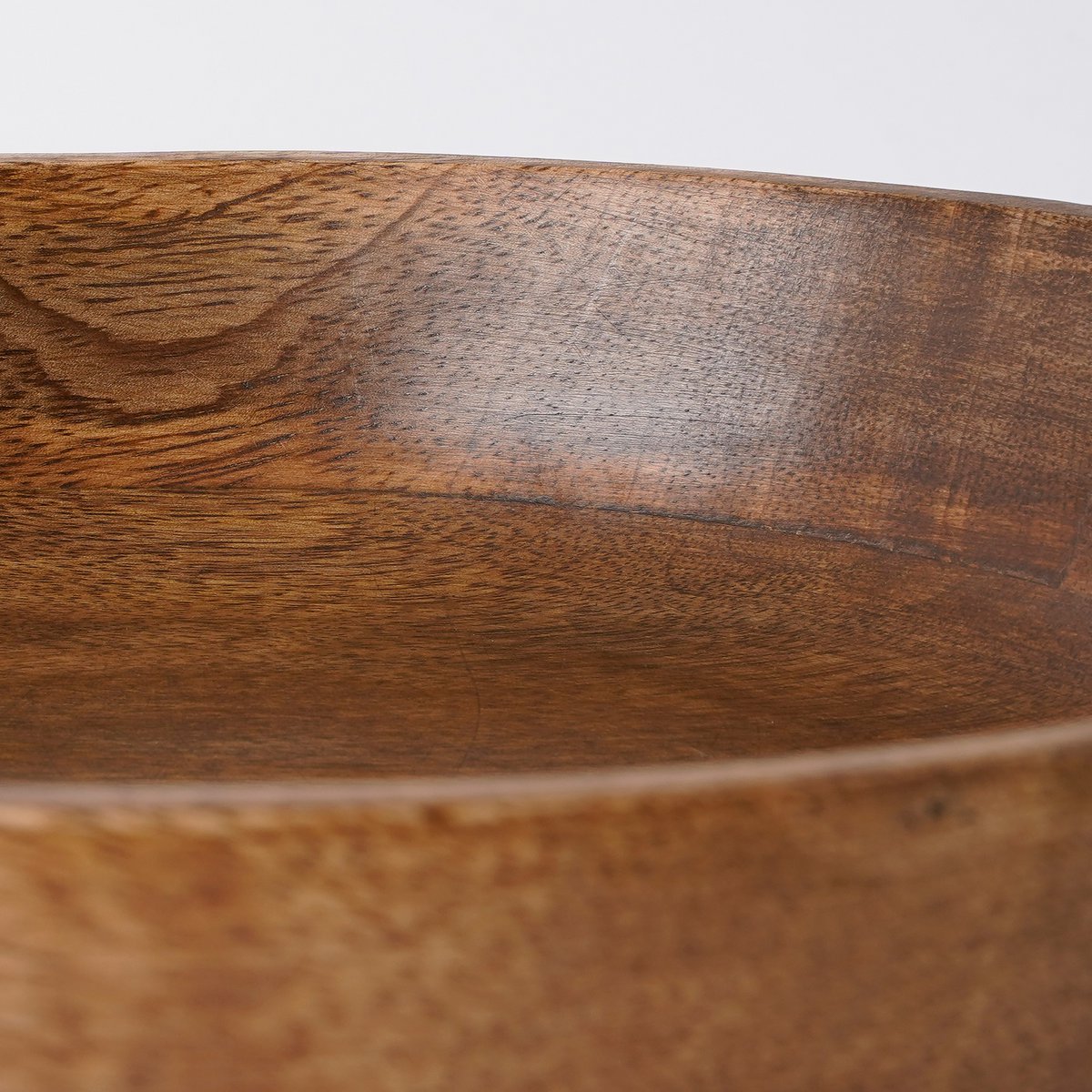 Tomar Schüssel – H6 x Ø26 cm – 100 % FSC Mangoholz – Dunkelbraun
