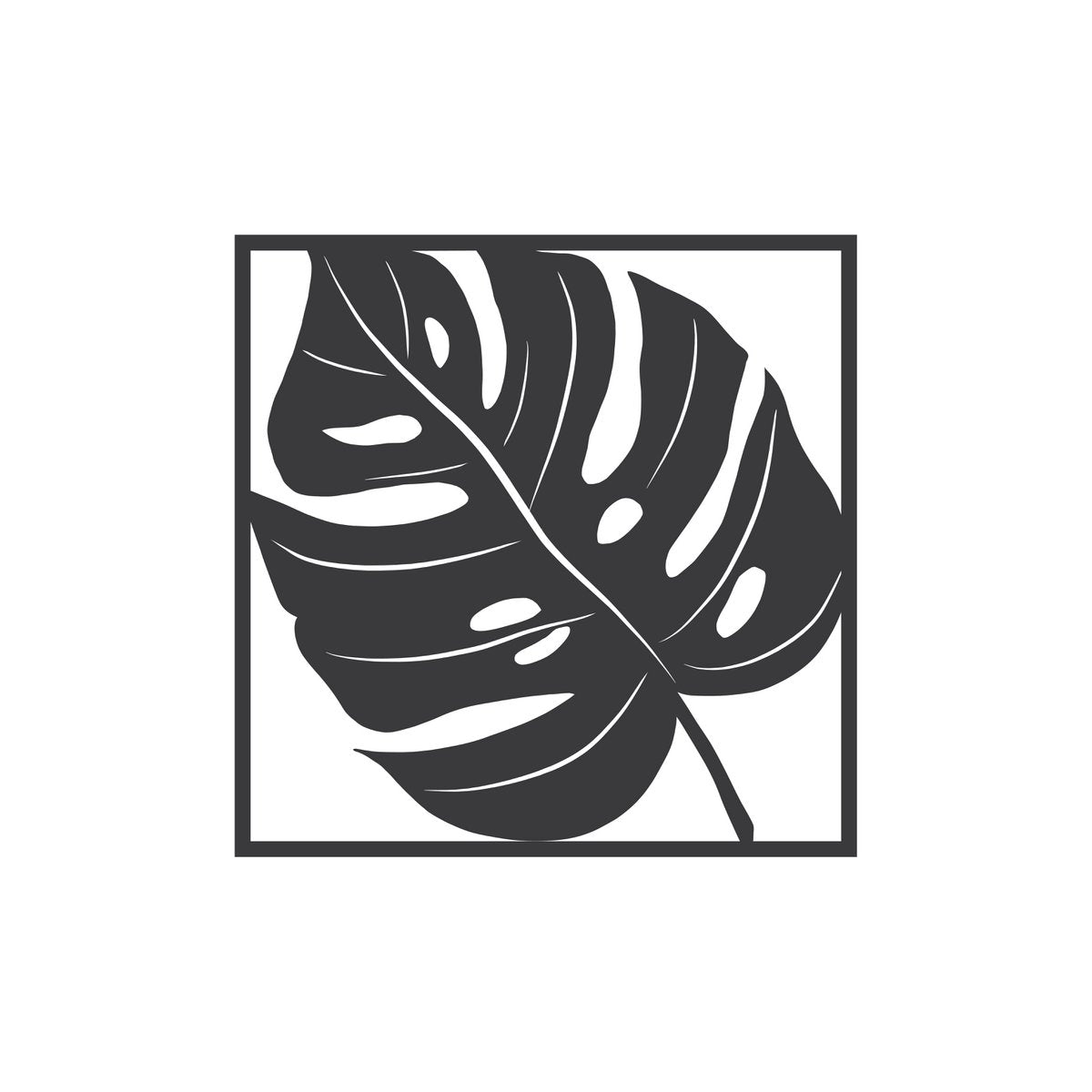 FRAMED  |  Monstera  |  28,5 x 28,5 cm