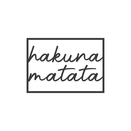 FRAMED  |  Hakuna Matata  |  A4