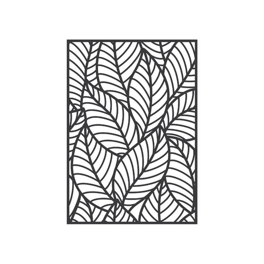 FRAMED  |  Leaves everywhere  |  A3