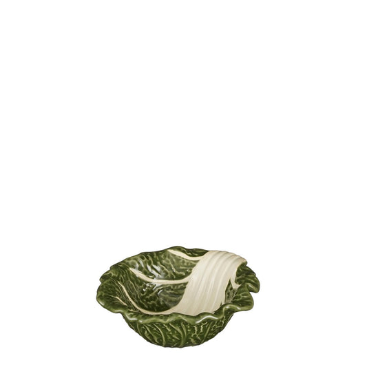 Kohlschale – L11,5 x B10,5 x H4 cm – Keramik – Dunkelgrün