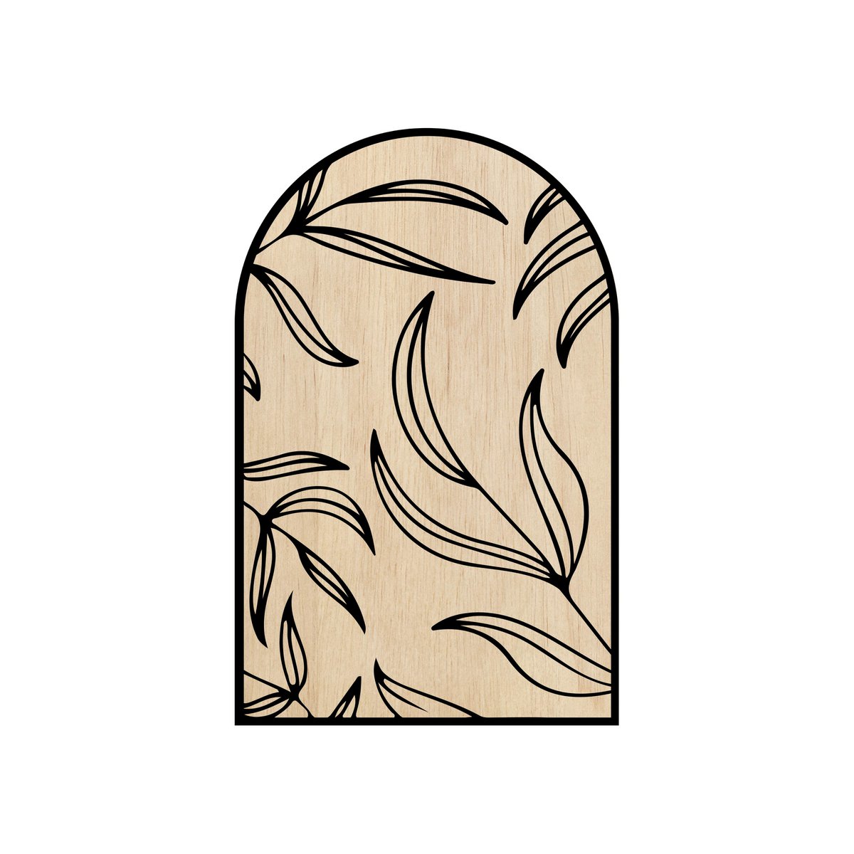 FRAMED  |  Leaves Bow  |  27 x 42 cm