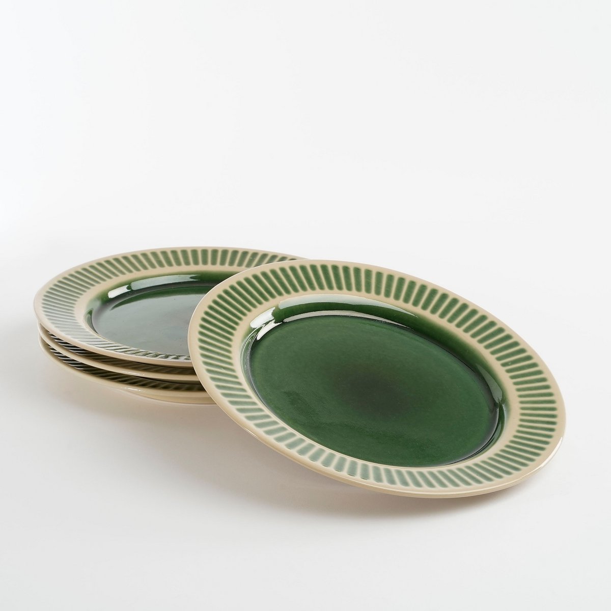 Elice Speiseteller - Ø27 cm - Keramik - Grün