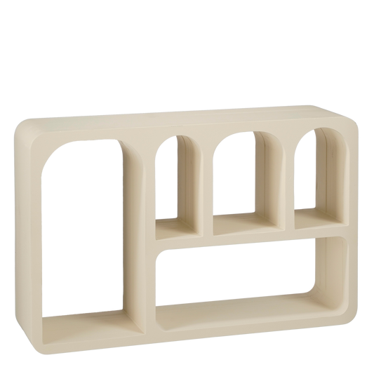 Frati Wandschrank – L60 x B15 x H38 cm – FSC 100 % – gebrochenes Weiß