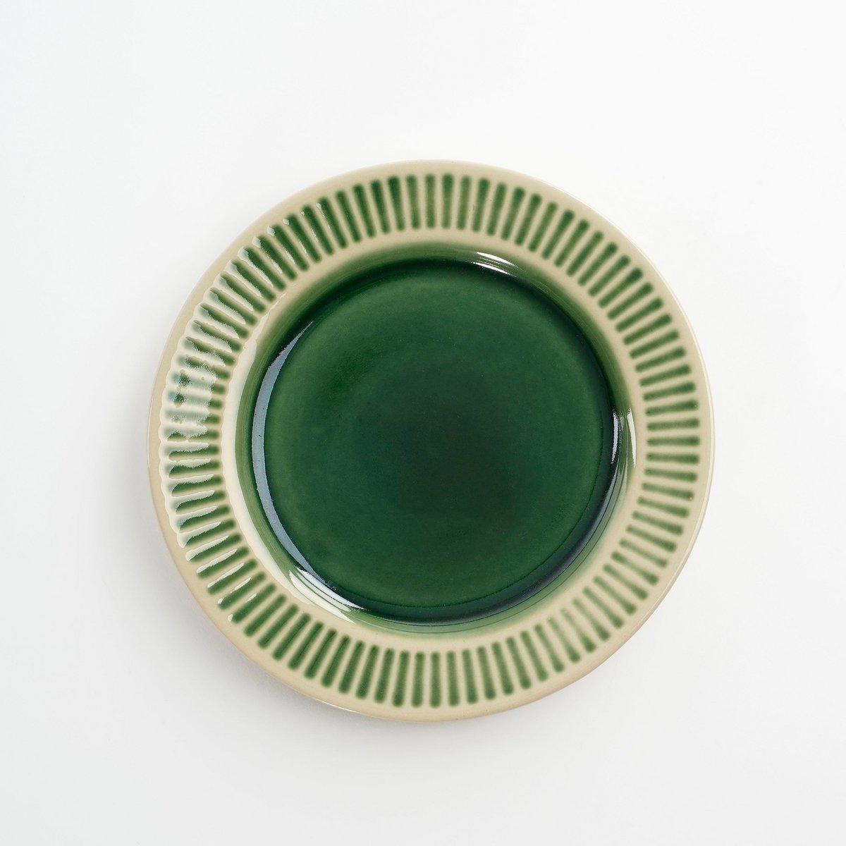 Elice Frühstücksteller – Ø21,5 cm – Keramik – Grün