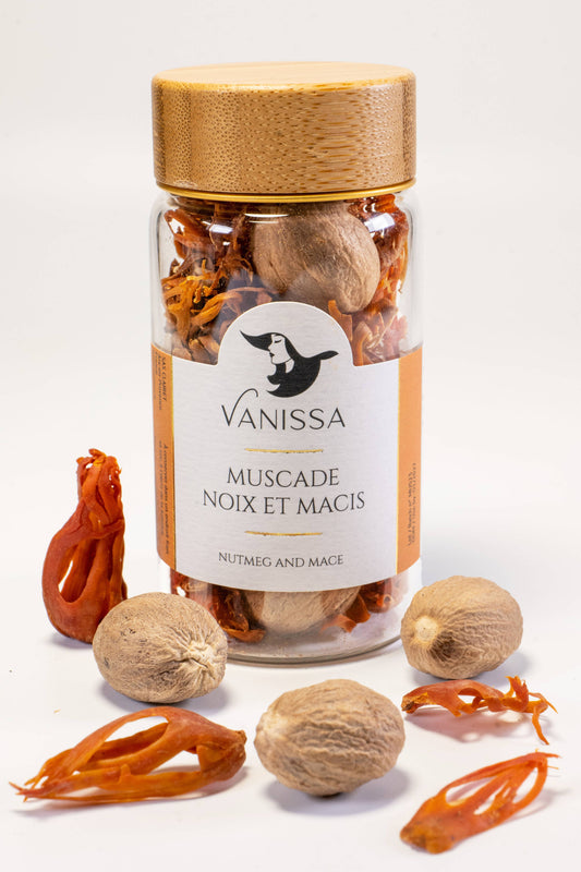 Muskatnuss und Muskatblüte - Indien: 35 g
