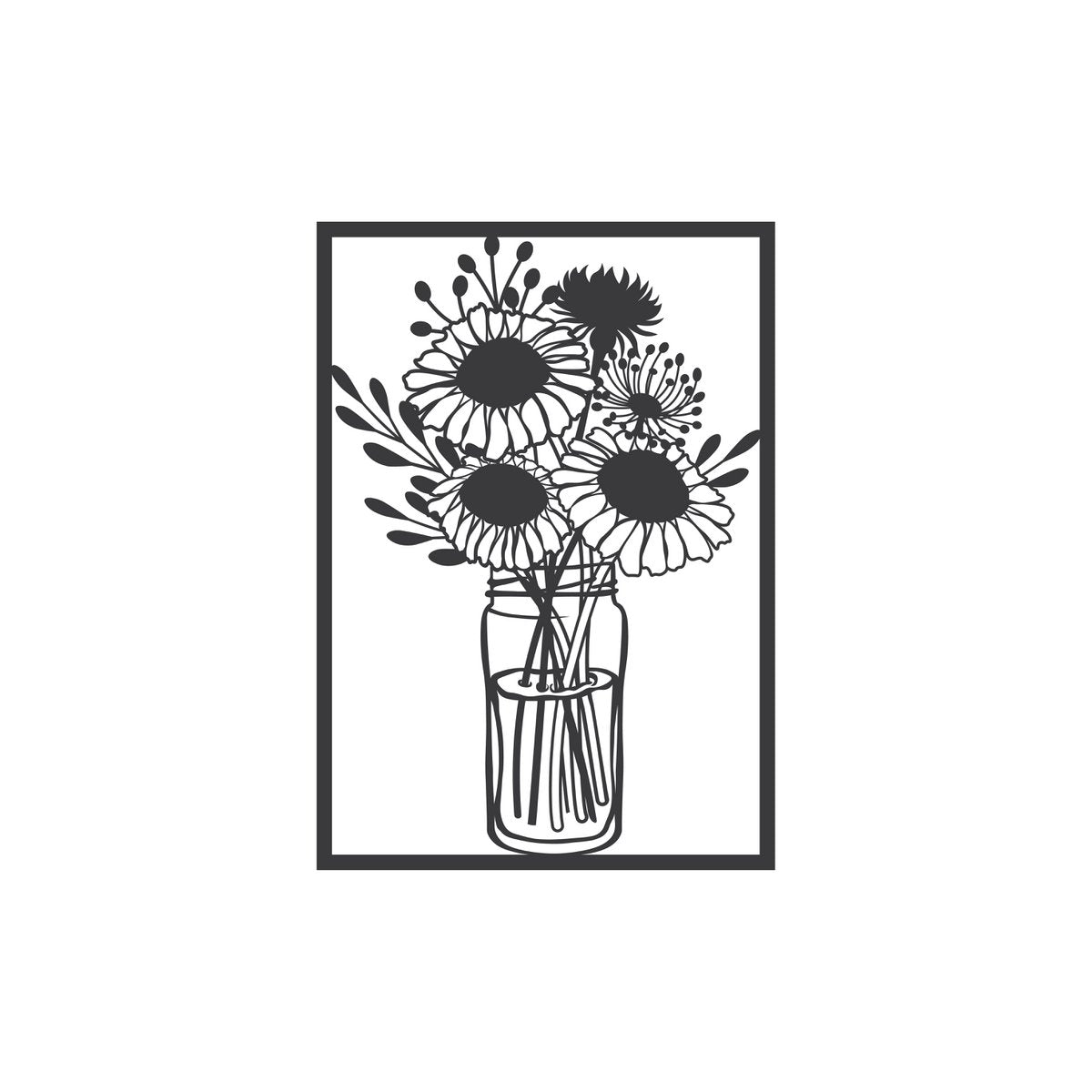 FRAMED  |  Bouquet of flowers  |  A4