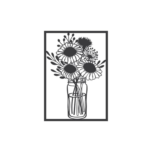 FRAMED  |  Bouquet of flowers  |  A4