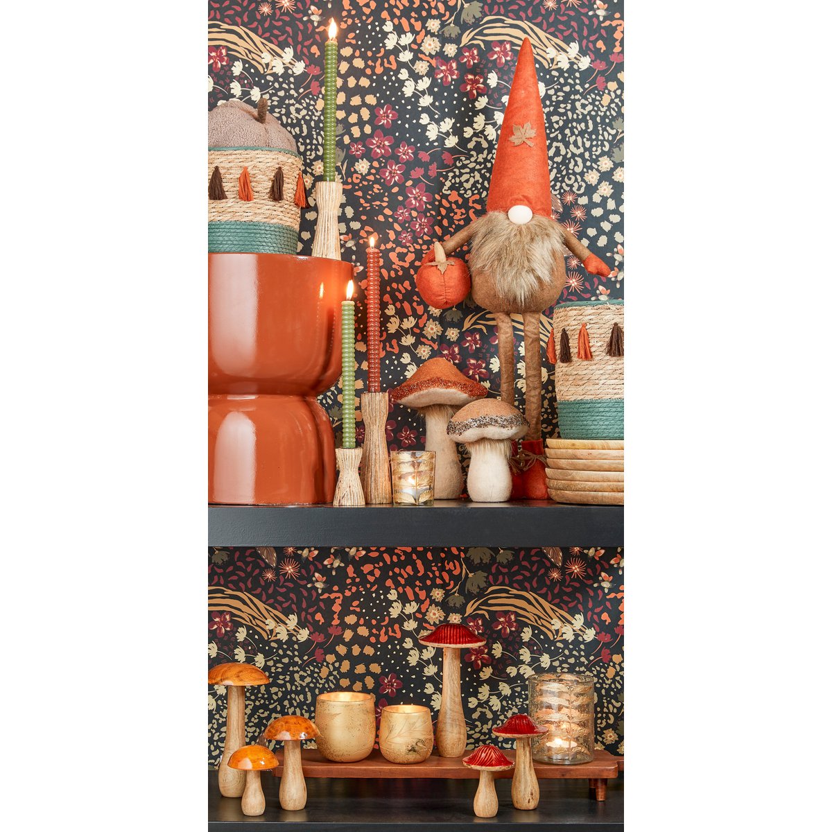 Centennial Servierbrett – L76 x B15 x H7 cm – FSC 100 % Mangoholz – Dunkelbraun