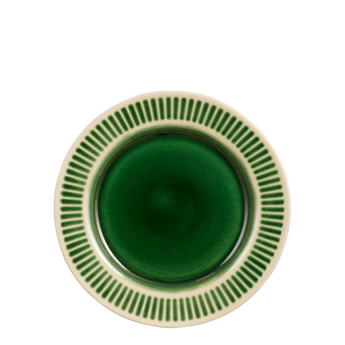 Elice Frühstücksteller – Ø21,5 cm – Keramik – Grün