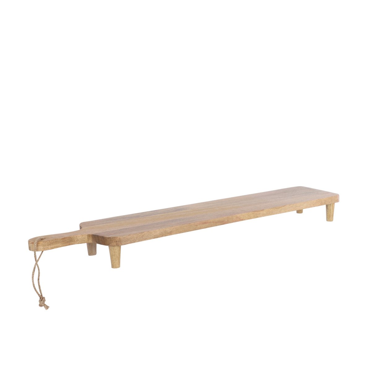 Centennial-Servierbrett – L76 x B15 x H7 cm – 100 % FSC-Mangoholz – Braun