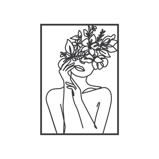 FRAMED  |  Flower girl   |  A3