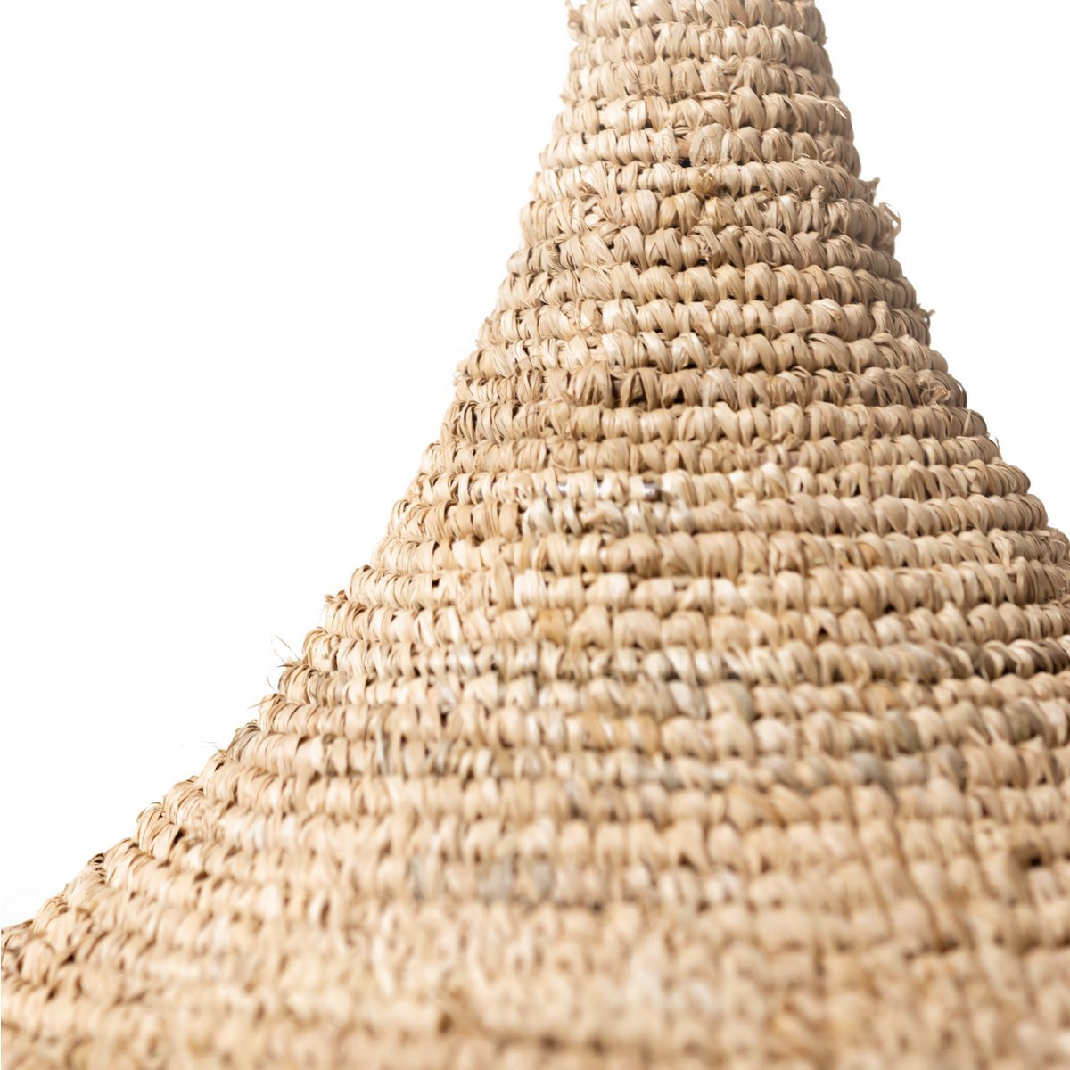 Raffia-Lampe | Lampenschirm RUMBAI