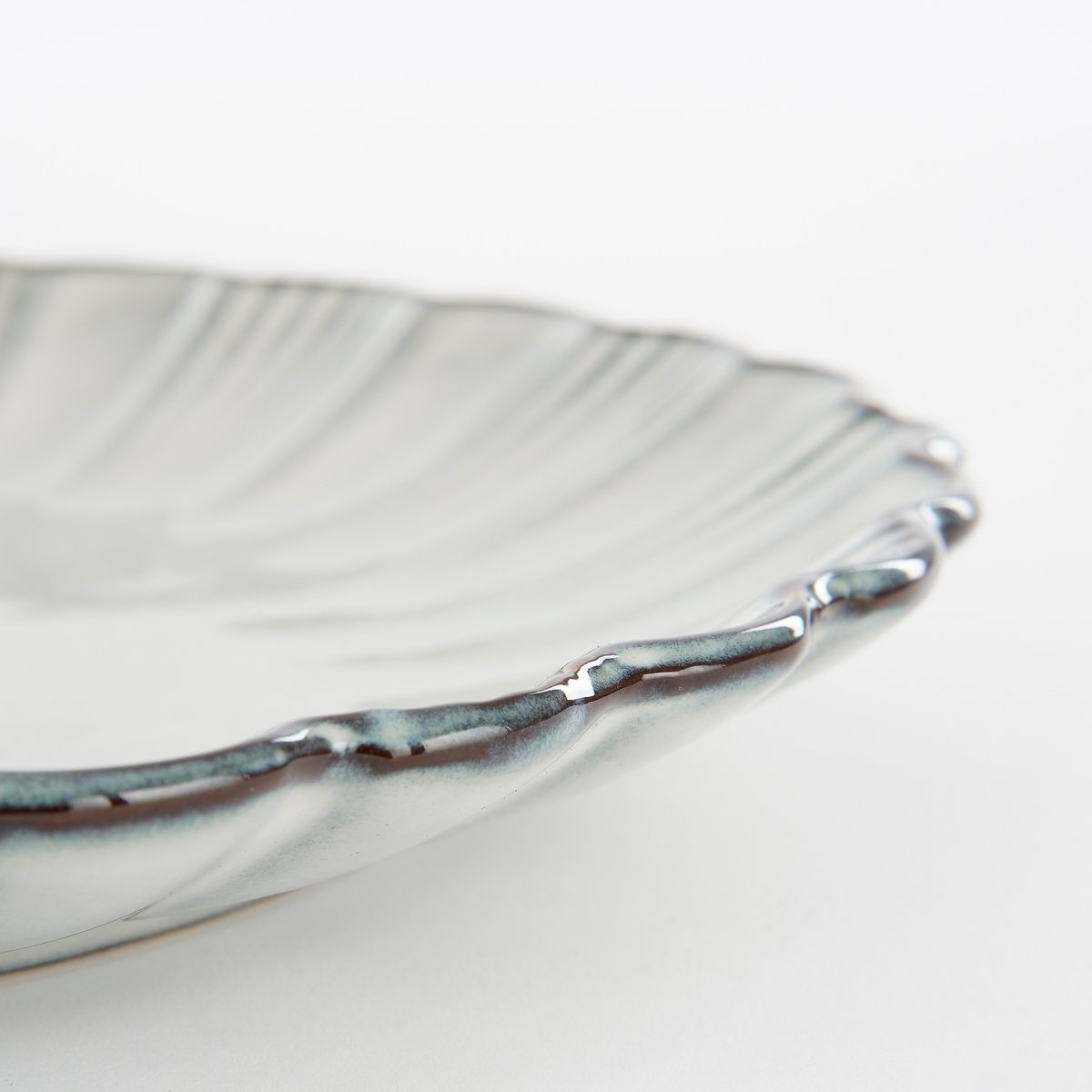 Korfu Speiseteller – H2,5 x Ø26,5 cm – Keramik – Grau