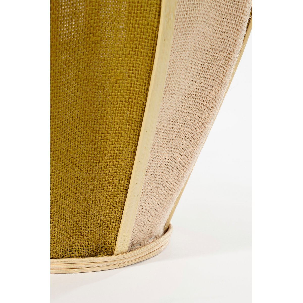 Roger Laterne - H45 x Ø32 cm - Jute - Beige, Braun
