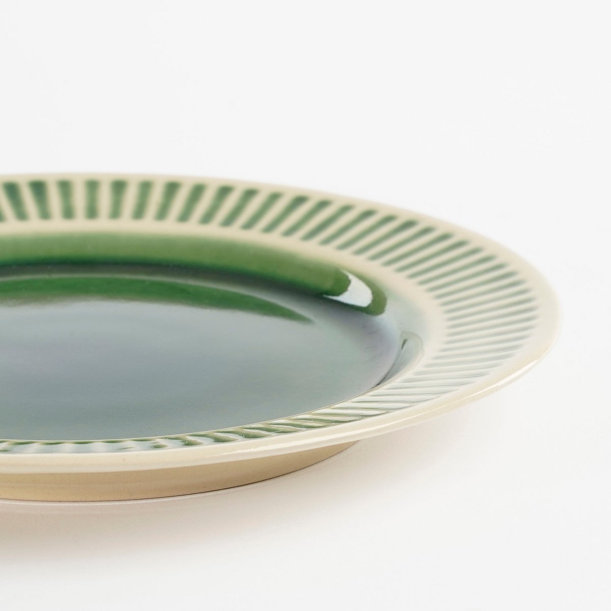 Elice Frühstücksteller – Ø21,5 cm – Keramik – Grün