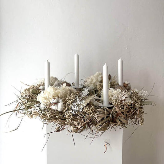 Adventskranz Trockenblumen "Extraordinary"