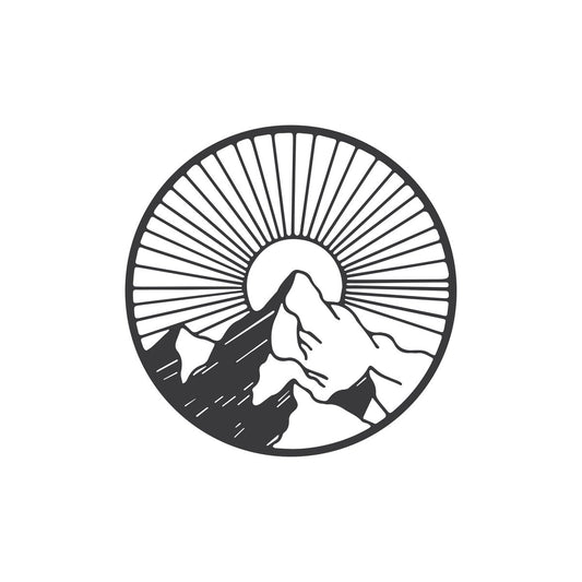 FRAMED  |  Mountain Sunset  |  28,5 cm