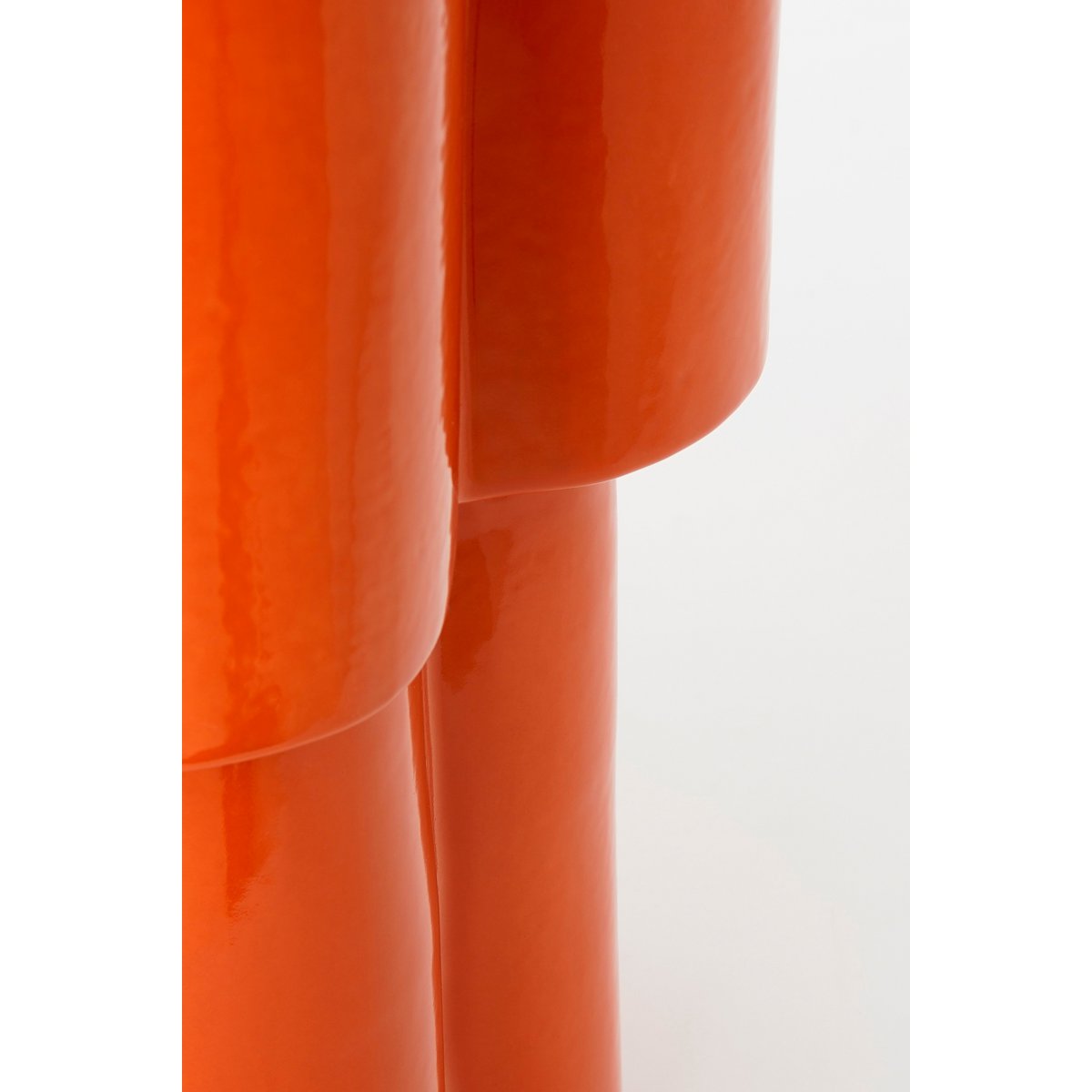 Aita Beistelltisch – H45 x Ø35 cm – Keramik – Orange
